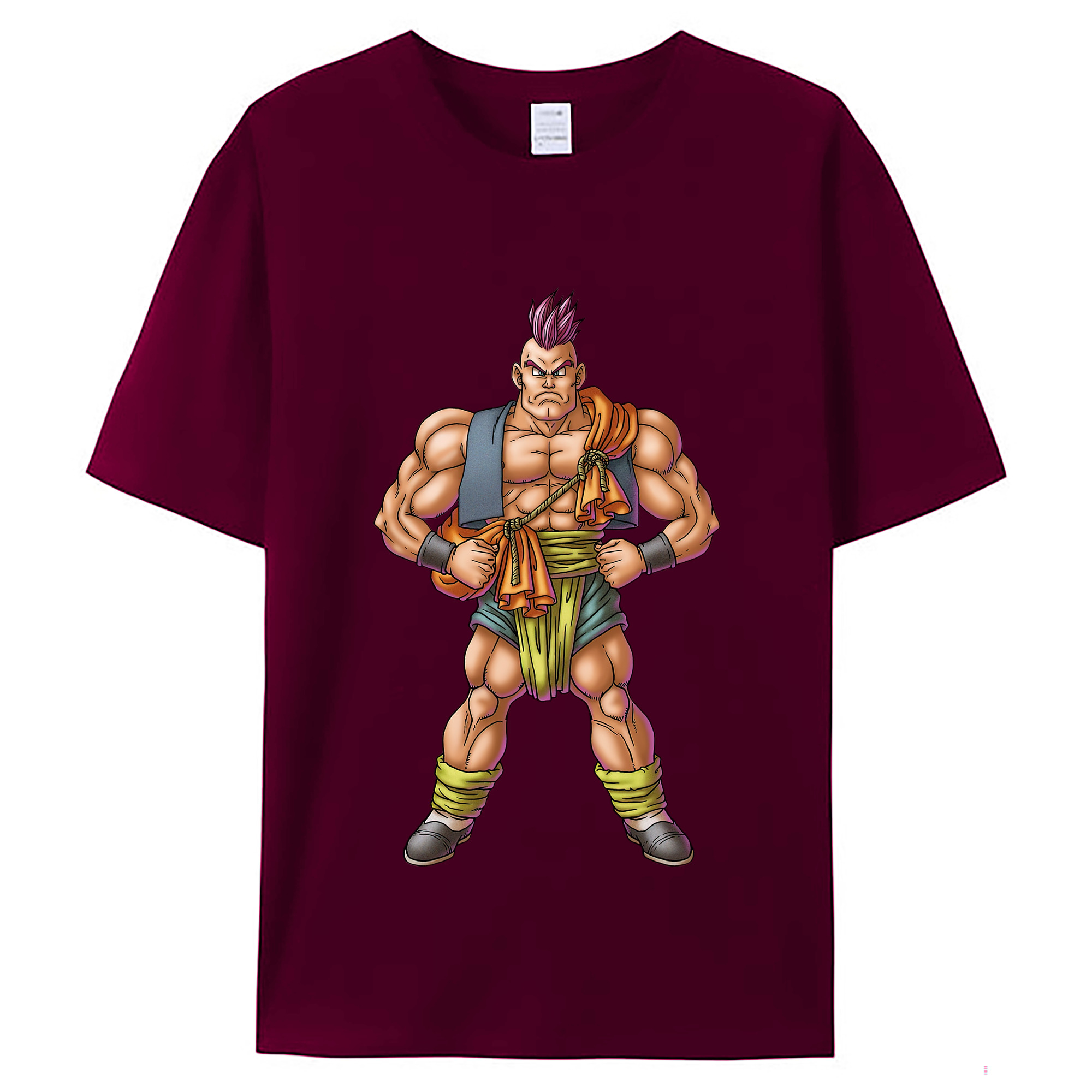 （画像用） ドラゴンクエスト Doragon Kuesuto Dragon Quest レディースカジュアルプリントTシャツ（綿100％）